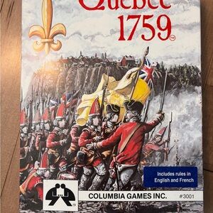 Columbia Quebec 1759 Board Game